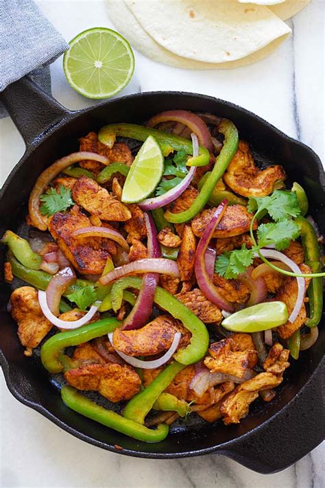 Sizzling Chicken Fajita Easy Delicious Recipes