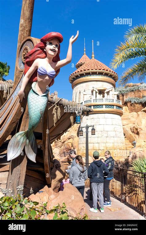 Under The Sea Journey Of The Little Mermaid Fantasyland Magic Kingdom