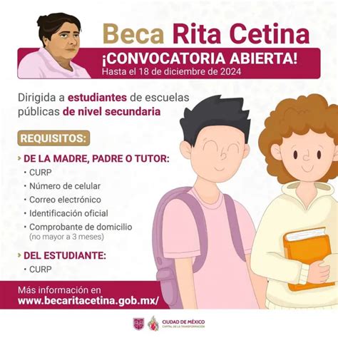 Beca Rita Cetina C Mo Hacer El Registro Para Dos O M S Estudiantes