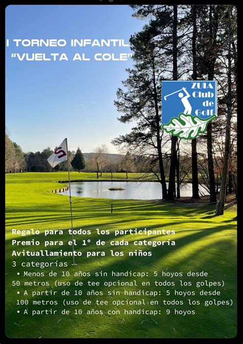 I Torneo Infantil Vuelta Al Cole Zuia Golf