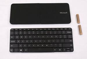 Microsoft Kt Wedge Mobile Keyboard With Cover Stand Includes