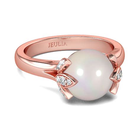 Jeulia Anillo Culto Con Tono Rosa Dorado En Plata De Ley Jeulia Mx