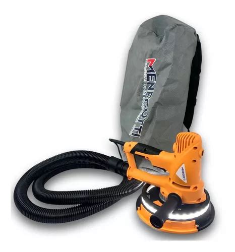 Lixadeira De Parede Com Aspirador - Lixadeira De Parede Elétrica Profissional Com Aspirador Cor Amarelo ...