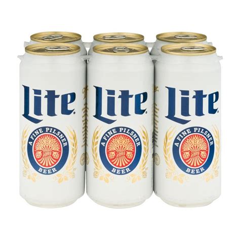 Miller Lite 6 Pk 16 Oz Cans In Brainerd Mn Cornerstone Liquor