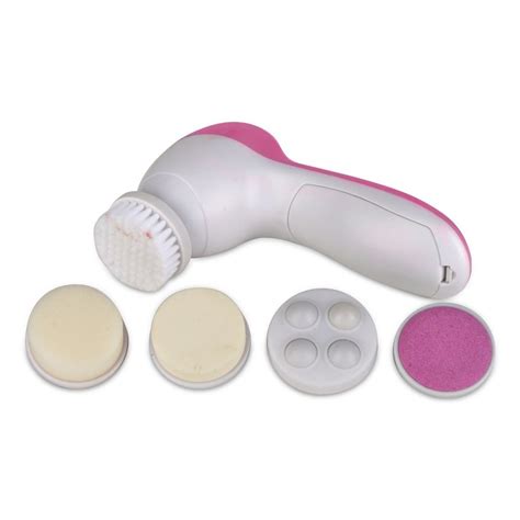 White And Pink Abs Plastic 5 In 1 Face Massager 3 At Rs 100piece In New Delhi Id 25927604233