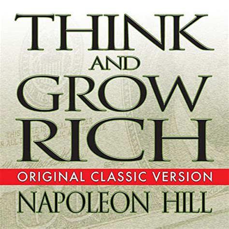 Think And Grow Rich By Napoleon Hill Audiobook Uk