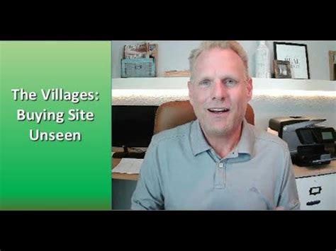 The Villages Buying A Home Site Unseen YouTube