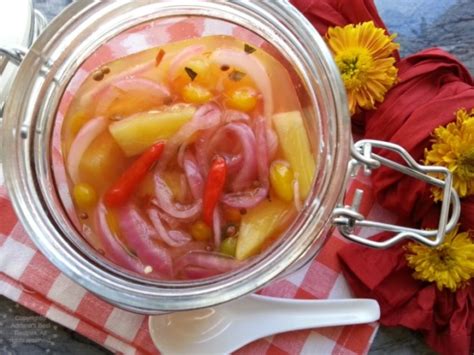 Spicy Pickled Pineapple On Sous Vide Adriana S Best Recipes