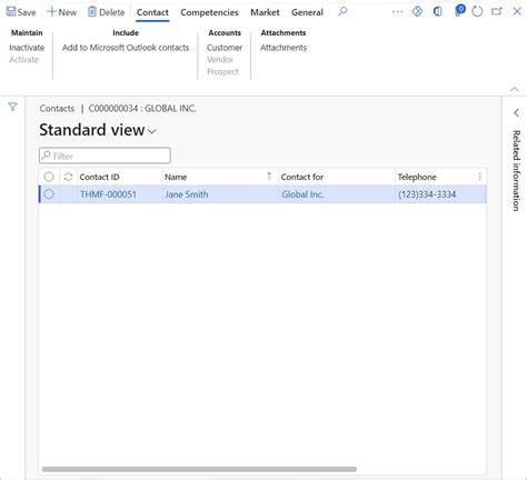 How To Create A Contact Dynamics 365 Finance And Operations Dynamics Tips