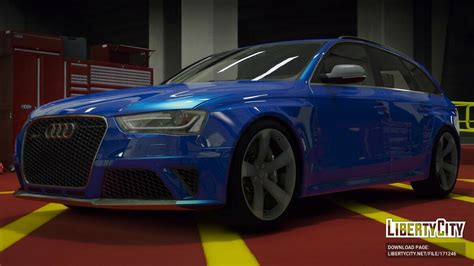 Download 2013 Audi Rs4 Avant V10 For Gta 5