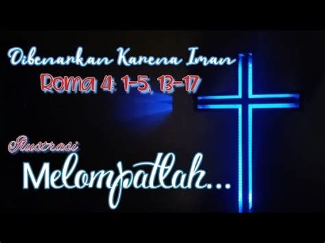 Khotbah Minggu Maret Roma Dibenarkan Karena