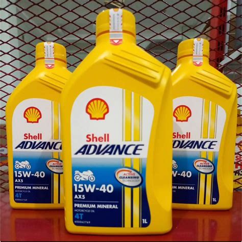 Jual Shell Advance 4T AX5 15W 40 1L Shopee Indonesia