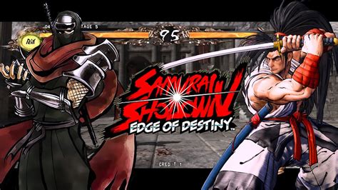 Min Samurai Shodown Edge Of Destiny Haohmaru Hanzo Youtube