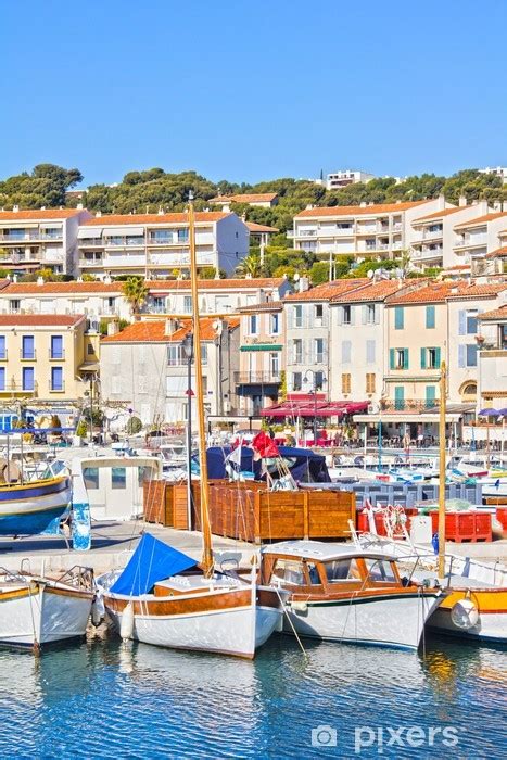 Wall Mural Port In Cassis French Riviera Pixersuk