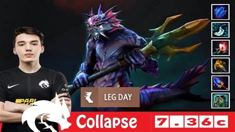 DOTA 2 TSpirit Collapse The SLARDAR OFFLANE 7 36c YouTube