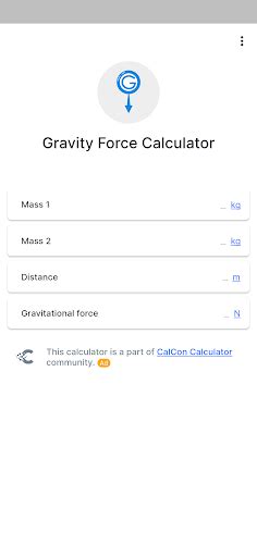 Gravitational Force Calculator For Pc Mac Windows 111087 Free