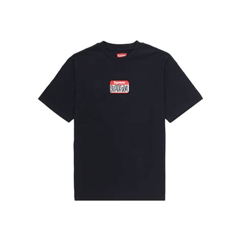 Supreme Gonz Nametag S S Tee Blacksupreme Gonz Nametag S S Tee Black Ofour