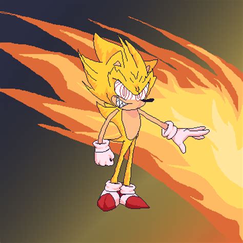 Pixilart Super Sonic By Bubb13