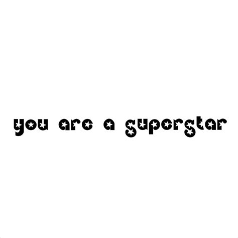 You Are a Superstar Decal Sticker Classroom Decal | Etsy