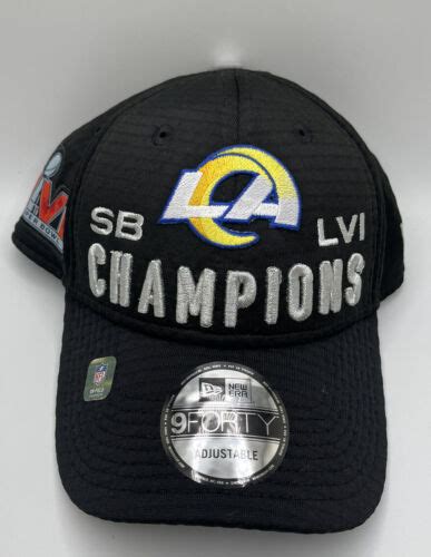 New Era Los Angeles Rams Super Bowl Lvi Champions 9forty Snapback Hat