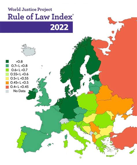 Rule Of Law Index In Europe 2022 Rportugalcykablyat