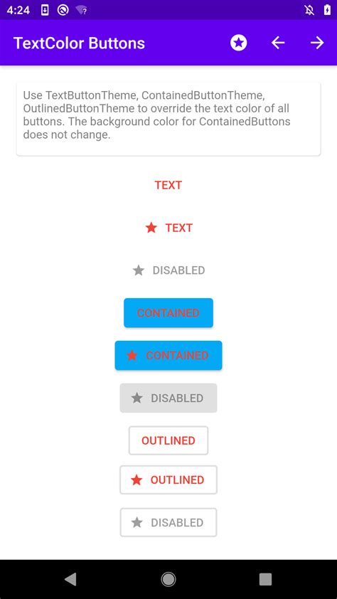 Updating The Material Buttons And Their Themes Issue Flutter