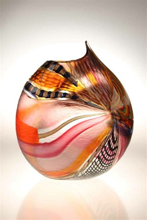 Murano Glass Studio Vase Lodario Reverse