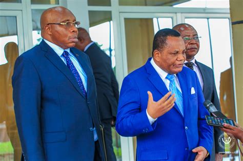 Le Président Félix Tshisekedi félicité par son homologue Denis Sassou