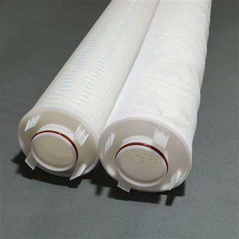 Horizontal 40 5 Micron Pleated Polypropylene PP Water Treatment RO