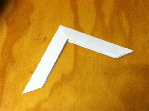 How to Make a Paper Boomerang - an Origami Boomerang - ... | Doovi