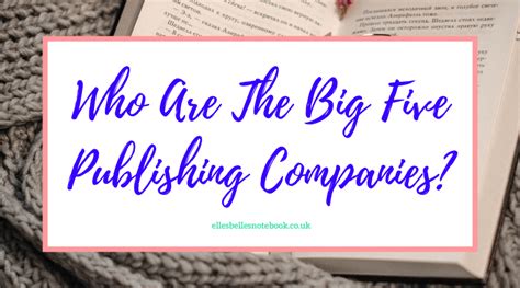 Who Are The Big Five Publishing Companies In The Uk Careers Blog Uk