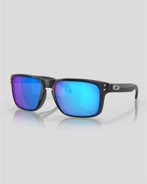 Shop Oakley Holbrook Polarised Sunglasses In Black Ink W Prizm Sapphire Polarised Fast