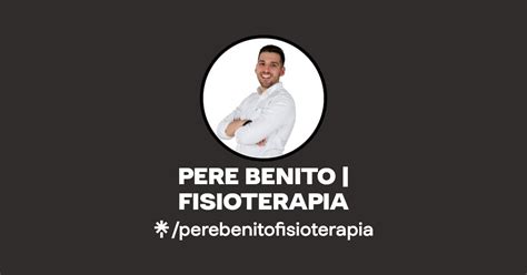 Pere Benito Fisioterapia Instagram Linktree