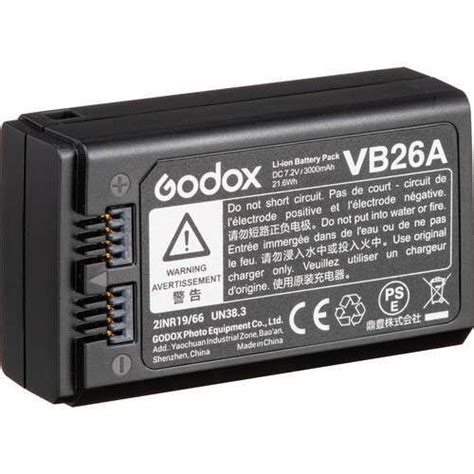 Godox VB26 Batterie Pour Flash V1 Kamerty Ma