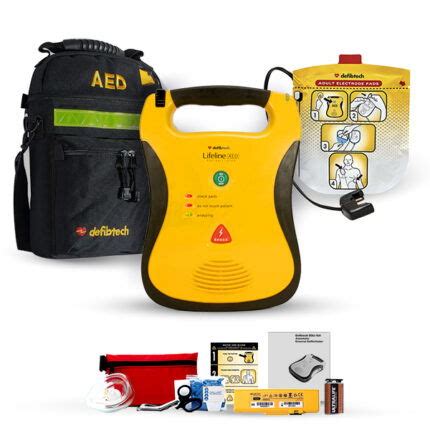 Defibtech Lifeline Aed Complete Defibrillator Package American Aed