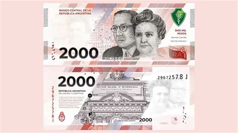 Comienza A Circular El Nuevo Billete De 2000 En Argentina Infokioscos®