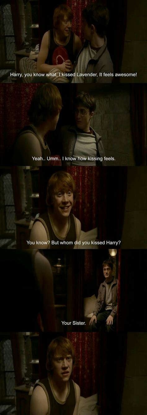 Harry Potter Kissing Ginny Memes