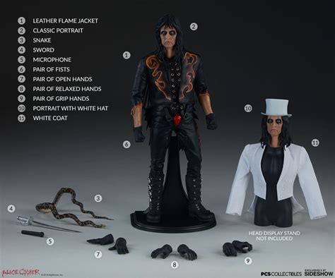 Pcs Collectibles Presents The Alice Cooper Sixth Scale Figure