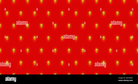 Strawberry Texture Seamless Background Fruit Strawberry Pattern With