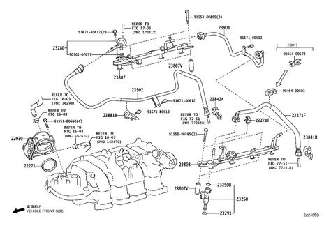 Lexus Nx H F Sport Fuel Injection Throttle Body Mounting Gasket