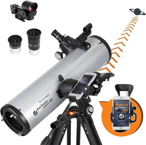 Celestron Starsense Explore Dx Newtonian Reflector Telescope