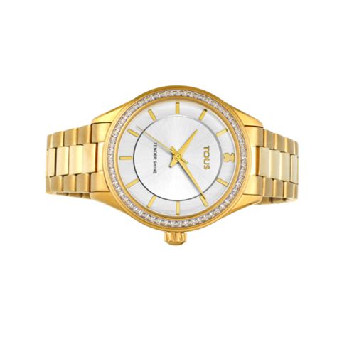 RELOJ TOUS TENDER SHINE ACERO DORADO MUJER 200350520