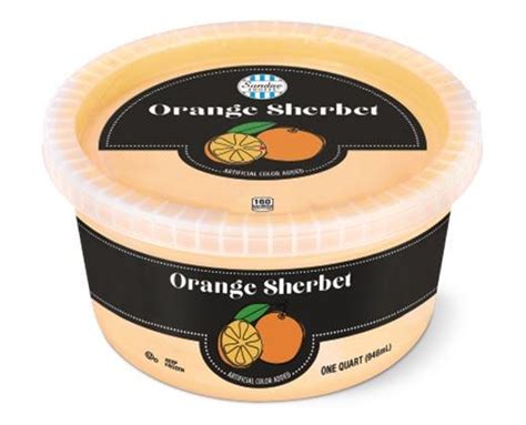 Sundae Shoppe Sherbet Quart Aldi USA Specials Archive