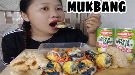 Spicy Balut Mukbang Mukbang Philippines Youtube