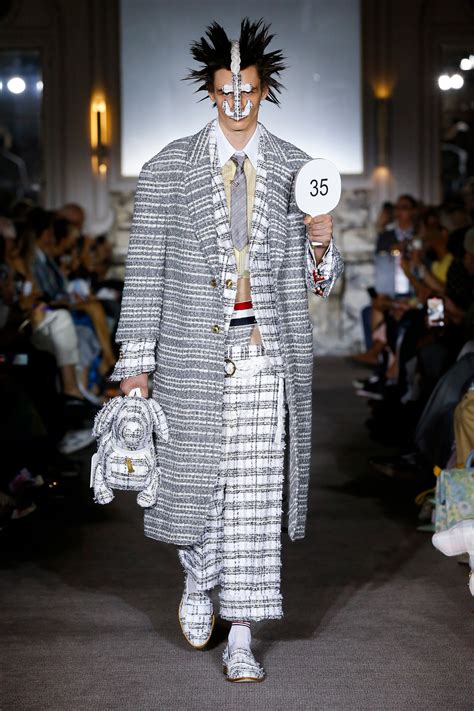 Thom Browne Spring Menswear Collection Vogue