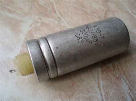 Новый Советских времён СССР электролитический Конденсатор К50-7 500 Мкф ...