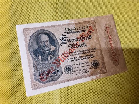 Reichsbanknote Kaufen Auf Ricardo