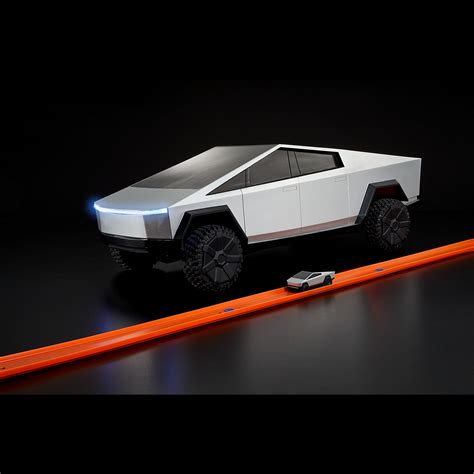 Mattel Tesla Cybertruck Model Comes Complete With Broken Window Decal