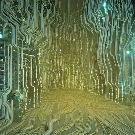 Trees Made From Densely Detailed Circuits And Stable Diffusion Openart