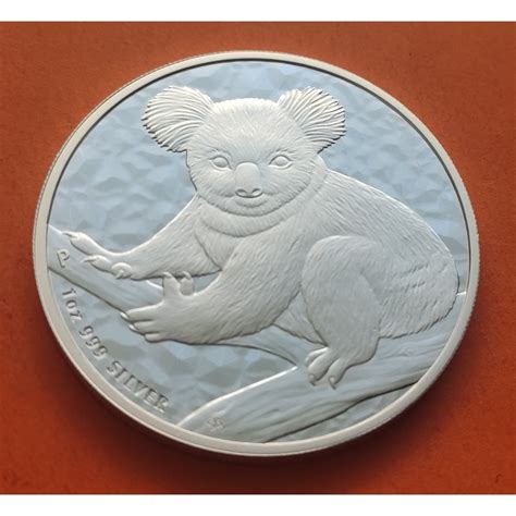 Australia Dolar Koala Sc Moneda De Plata Pura Capsula Silver